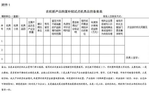 農(nóng)業(yè)部辦公廳 財政部辦公廳關(guān)于做好農(nóng)機(jī)新產(chǎn)品購置補(bǔ)貼試點(diǎn)工作的通知