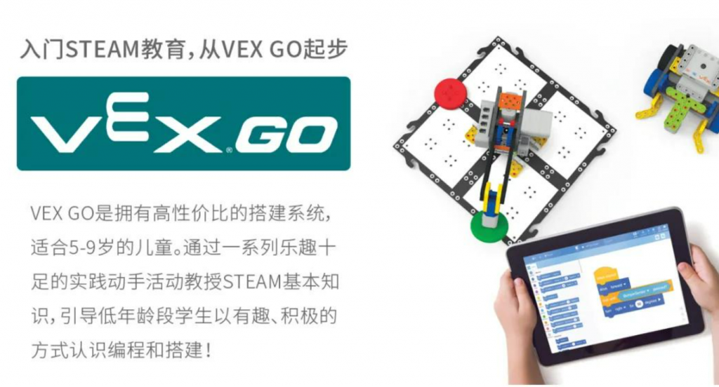 VEX推出全新產(chǎn)品：青少年編程軟件VEX 123和VEX GO