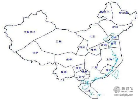 我國現(xiàn)在有9個飛行情報(bào)區(qū)，21個飛行管制區(qū)