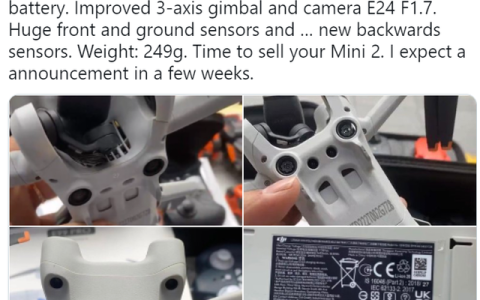 2022大疆DJI Mini 3無(wú)人機(jī)照片(最大抗風(fēng) 5 級(jí),續(xù)航時(shí)間 31 分鐘)